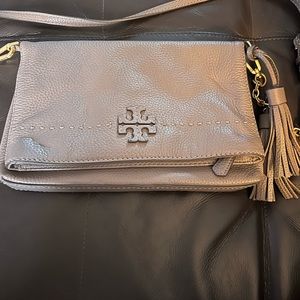 Tory Burch McGraw Leather Foldover Crossbody